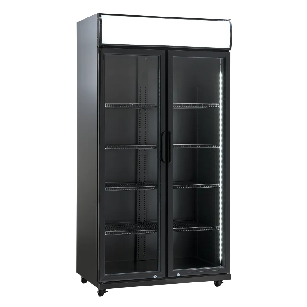 Hinged Door Merchandising Refrigerator SD881BHE