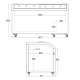 Vitrina šaldiklis 355L XS602E (22420602110000)