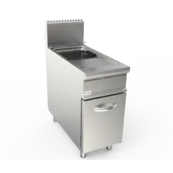 Gas fryer with cabinet 22L LADYQ 900 LQ/FLG1V22