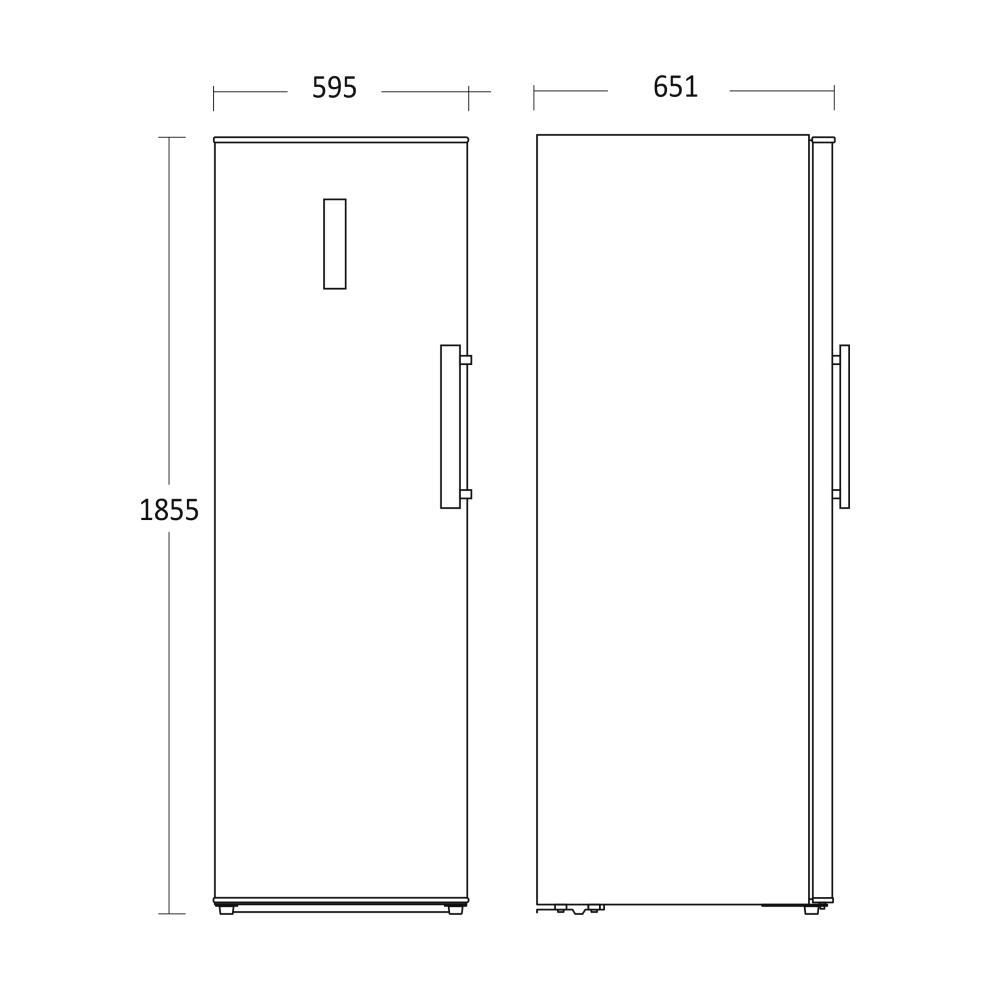 Šaldiklis 274L SFS 352 W (57020352W10000)