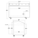 Ledų vitrina 251L IC352D (23424310000IC352D)
