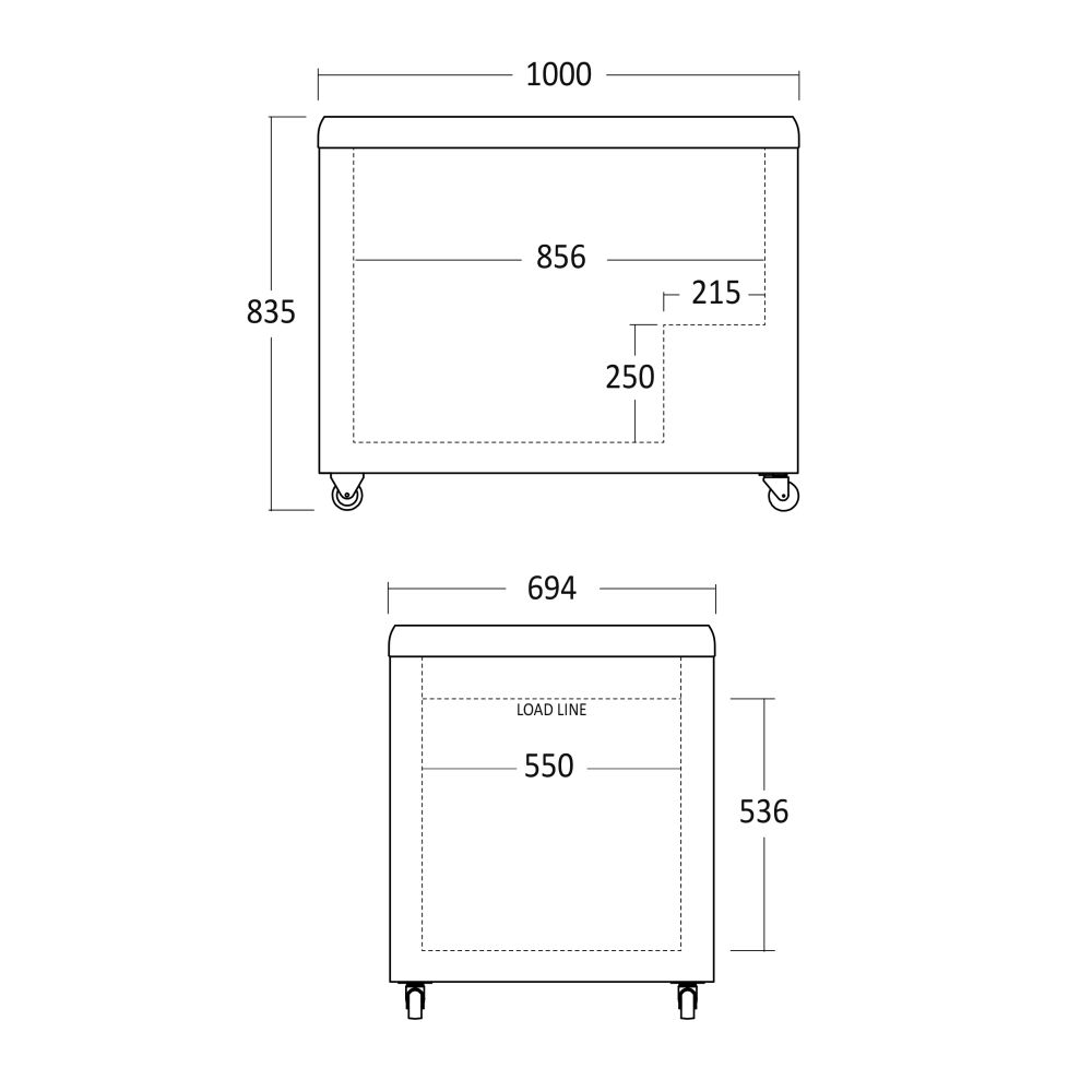 Ledų vitrina 223L IC310D (23424310000IC310D)