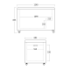 Ledų vitrina 293L IC410D (23424310000IC410D)