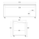 Parduotuvės vitrina 690L SIF900D (23424410000SIF900D)