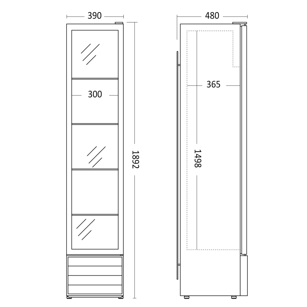 Šaldytuvas 144L SD 226 BE (26311110000SD226BE)
