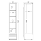 Šaldytuvas 144L SD 226 BE (26311110000SD226BE)