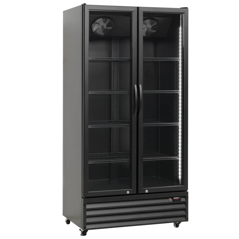 Šaldytuvas-vitrina, juodas 660L SD 826 BE (26310826BE10000)