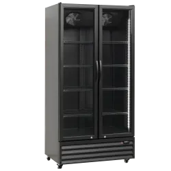 Šaldytuvas-vitrina, juodas 660L SD 826 BE