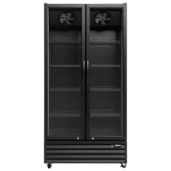 Šaldytuvas-vitrina, juodas 660L SD 826 BE
