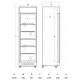 Šaldytuvas-vitrina 274L DCC360BD (263111DCC360BD)
