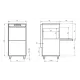 Indaplovė, 500x600mm, UK 55/45 EPI PRS (UK55/45EPIPRS)