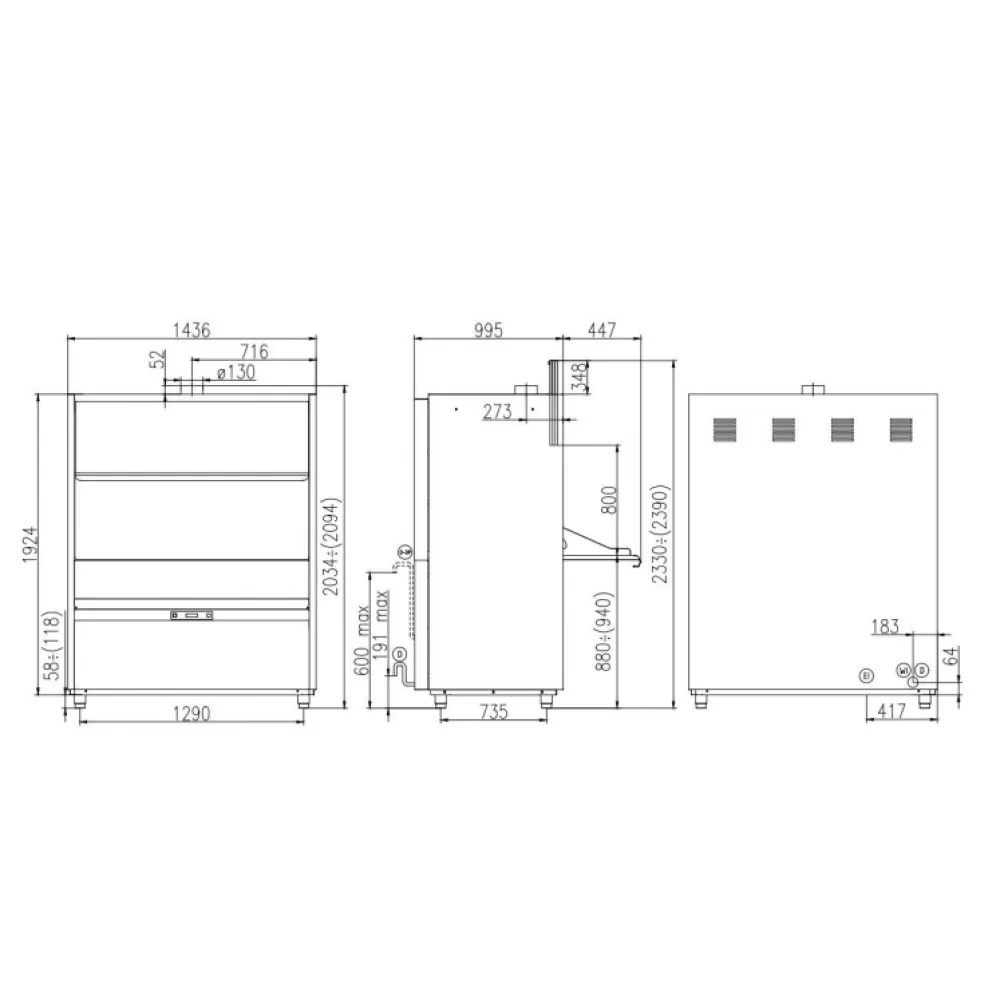Indaplovė, 1260x815mm, UK 125/80 EPI PRS (UK125/80EPIPRS)