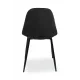 Kėdė BELLA MILANO, juoda (KKT/BELLA.MILANO.685/PK/STM)