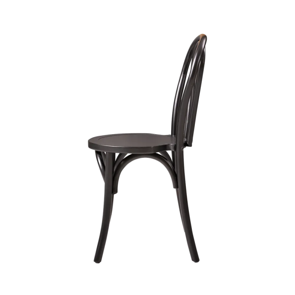 Kėdė MONET WOOD, juoda (KDR/MONET.WOOD.6001/JK/STM)