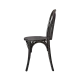 Kėdė MONET WOOD, juoda (KDR/MONET.WOOD.6001/JK/STM)