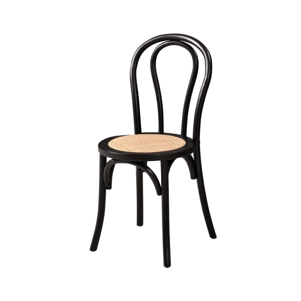 Kėdė MONET WOOD RT, juoda (KDR/MONET.WOOD.RT.6001/JK/STM)