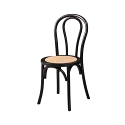Kėdė MONET WOOD RT, juoda