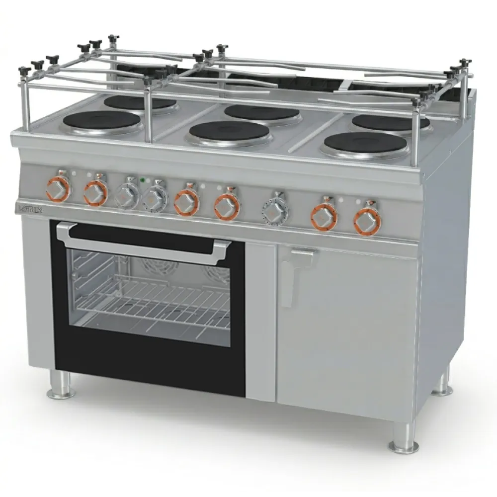 Elektrinė viryklė su orkaite, 6 kaitvietės CFV6-712ETVX/V (0880123AX)