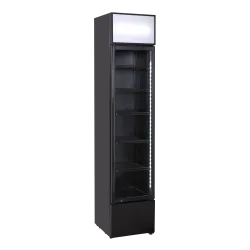 Šaldytuvas-vitrina, juodas 133 l DCC217BD