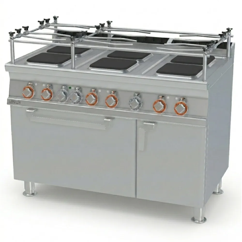Elektrinė viryklė su orkaite, 6 kvadratinės kaitvietės CFVQ6-712ETVX (08801231X)