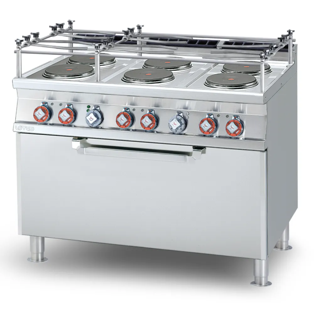 Elektrinė viryklė su orkaite, 6 kaitvietės CF6-712ETX (08661232X)