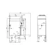 Dujinė viryklė su elektrine orkaite CFM4-66GEM/V (06690662)