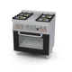 Dujinė viryklė su elektrine orkaite CF4-68GEM/V (06690860)