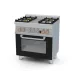 Dujinė viryklė su elektrine orkaite CFM4-68GEM/V (06690862)