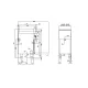 Dujinė viryklė su elektrine orkaite CFM4-68GEM/V (06690862)