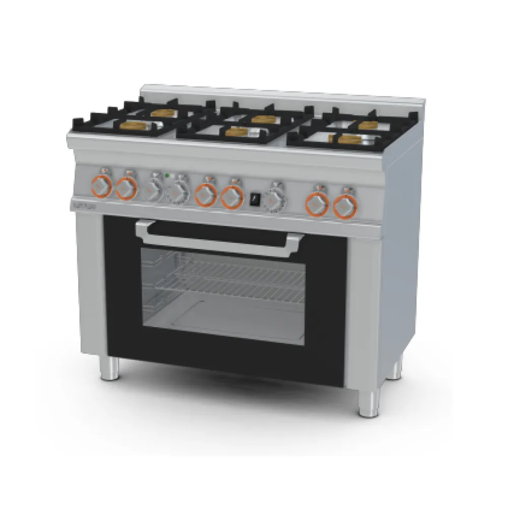 Dujinė viryklė su elektrine orkaite CF6-610GEM/V (06691060)