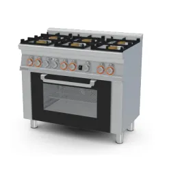 Dujinė viryklė su elektrine orkaite CFM6-610GEM/V