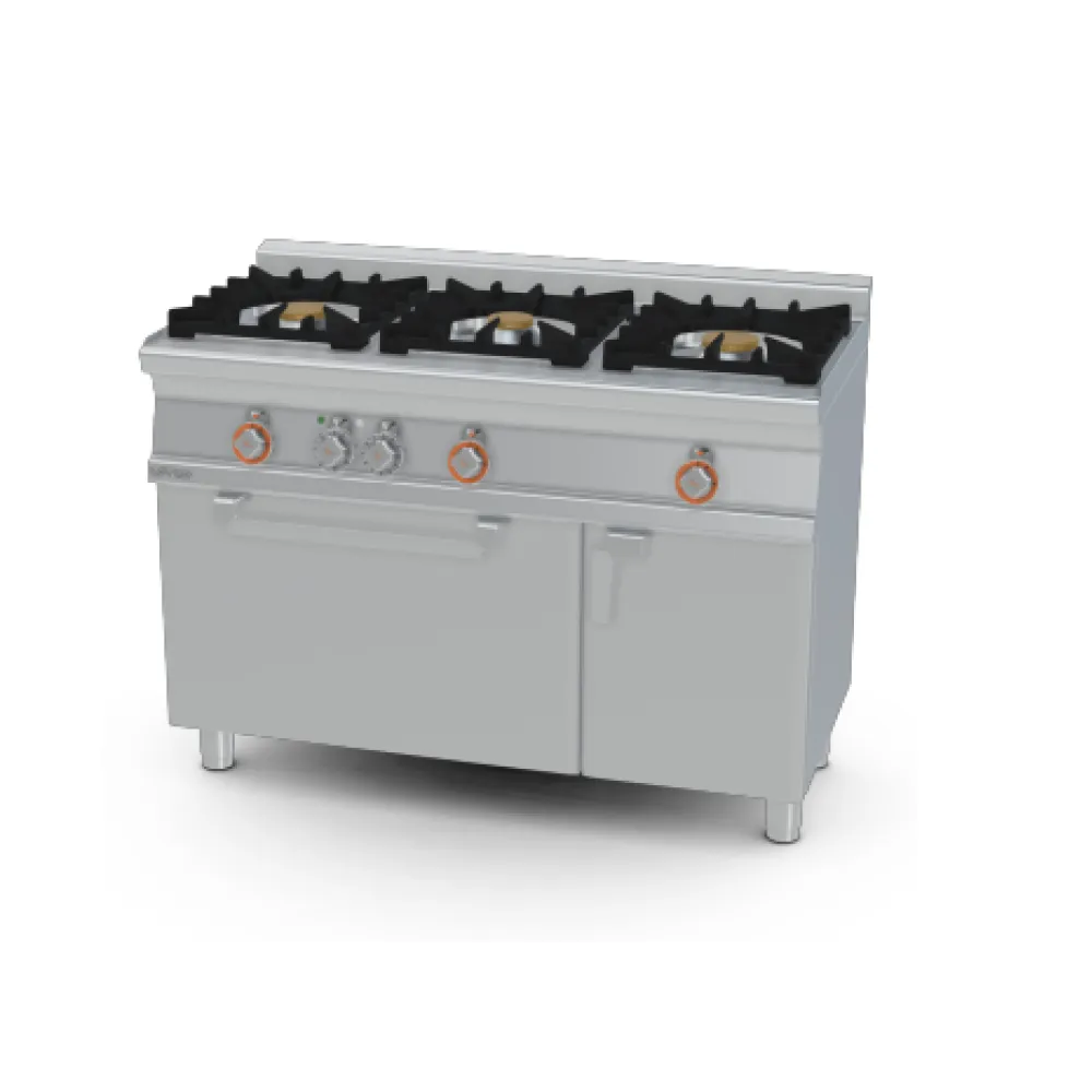 Dujinė viryklė su elektrine orkaite CF3-612GEMV (06791261)