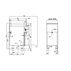 Dujinė viryklė su elektrine orkaite CF3-612GEMV