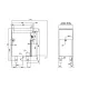 Dujinė viryklė su elektrine orkaite CF3-612GEMV (06791261)