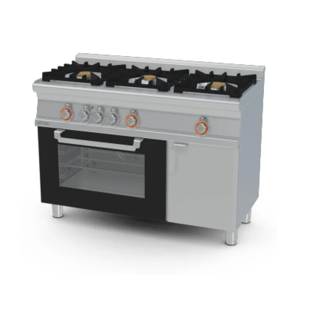 Dujinė viryklė su elektrine orkaite CFM3-612GEMV/V (06791262)