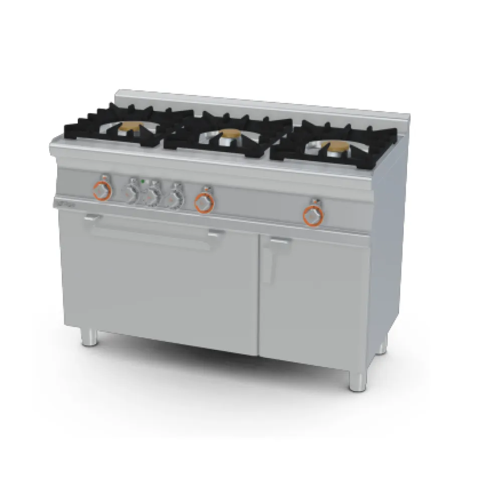 Dujinė viryklė su elektrine orkaite CFM3-612GEMV (06791263)