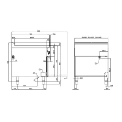 Elektrinė viryklė su orkaite 90 CFVQ4-98ET