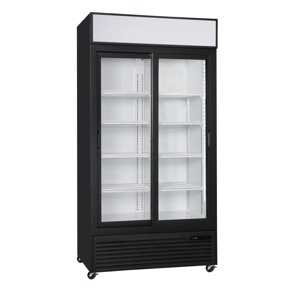 Šaldytuvas-vitrina, juodas, 658 l, DCC 802BW SLD (263111DCC802BWSLD)