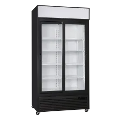 Šaldytuvas-vitrina, juodas, 658 l, DCC 802BW SLD