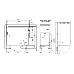 Indukcinė kaitlentė 90 PCI-98ET