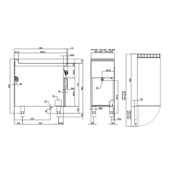 Indukcinė kaitlentė 90 PCI-94ET