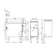 Elektrinė gruzdintuvė su neutraliąja spintele 25+25L 90 F2/25-98ET (09090831)