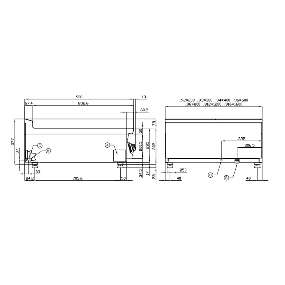 Elektrinis grilis 90 MARINE CWT-94ETX (19080430X)