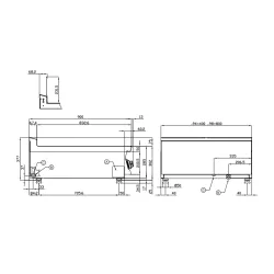 Elektrinė gruzdintuvė 13+13L 90 MARINE F2/13T-98ETX