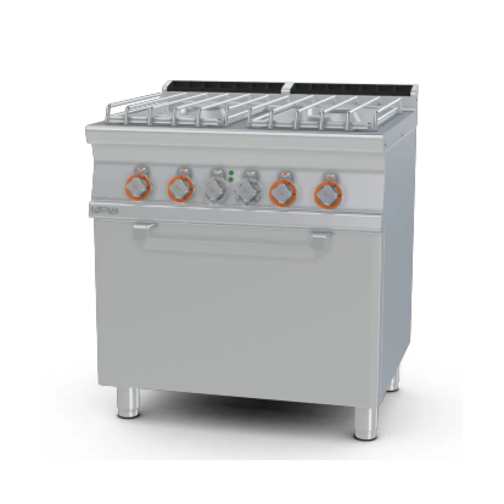 Dujinė viryklė su elektrine orkaite, 4 degikliai 70 CF4-78GPE (08690860)