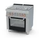 Dujinė viryklė su elektrine orkaite MULTIFUNCTION, 4 degikliai 70 CFV4-78GPE/V (0880086A)