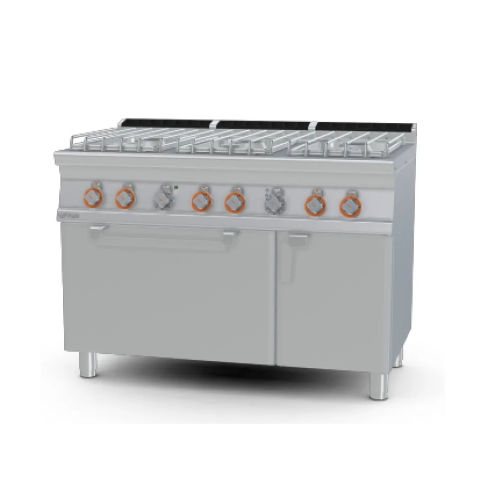 Dujinė viryklė su elektrine orkaite MULTIFUNCTION, 6 degikliai 70 CFV6-712GPEV (08801260)
