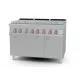 Dujinė viryklė su elektrine orkaite MULTIFUNCTION, 6 degikliai 70 CFV6-712GPEV (08801260)