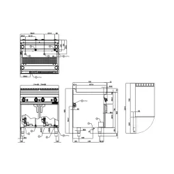 Dujinis pastos virimo įrenginys 25 L 70 CP-74G