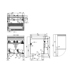 Dujinis pastos virimo įrenginys AUTOMATIC 25L 70 CPA-74G